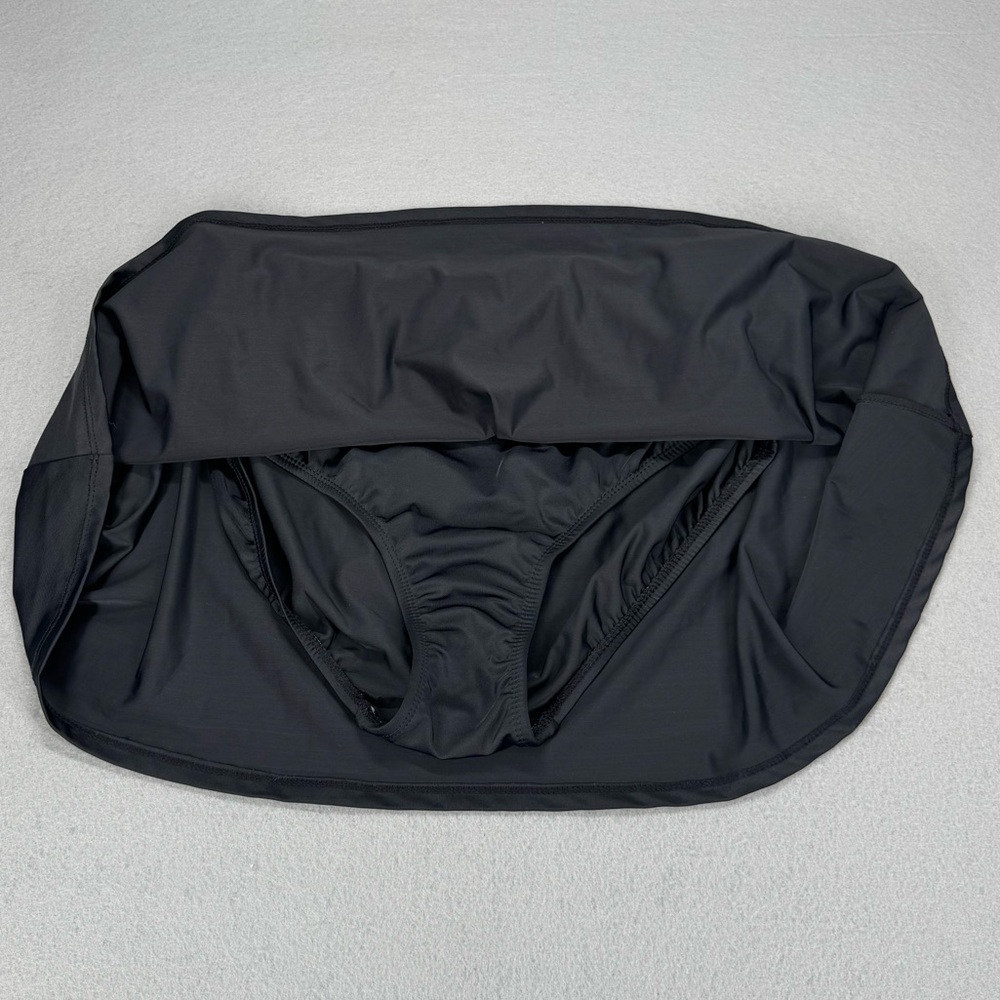 Swimsuits For All Black Modest Swim Skirt 16 (runs smaller 14) - Picture 3 of 6